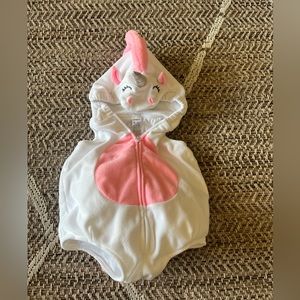 Baby unicorn costume.  3-6 months.